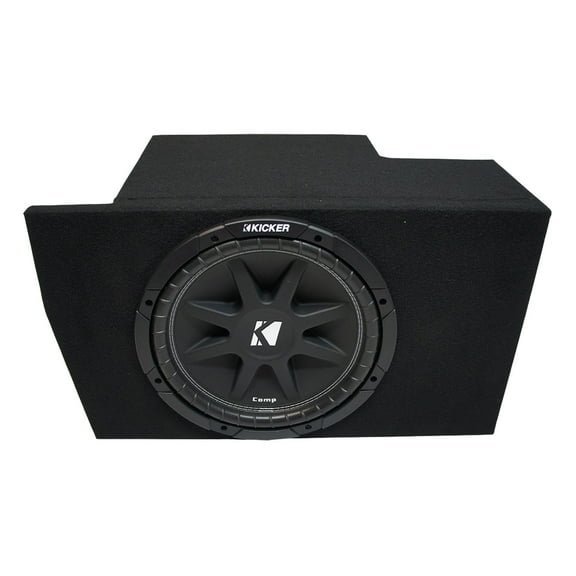 2005-2014 Ford Mustang Coupe Kicker Comp C12 Single 12" Sub Box - Final 4 Ohm
