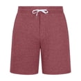 thumbnail image 5 of Mens Lounge Shorts Summer Elastic Waist Drawstring Straight Leg Relaxed Fit Casual Shorts with Pockets, 5 of 7
