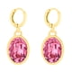 thumbnail image 1 of Arete para Mujer con Cristal Swarovski en Forma de Oval – Bañado en Oro 14k– Arete Elegante y Brillante, Aretes de Mujer de Moda– Joyería para Mujer de Moda– Regalo especial Ortiz Espinosa Temporada, 1 of 6