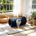 thumbnail image 5 of Collapsible Cat Tunnel, 19.7" Long with Crinkle Sound, 2-Way Play Tube for Kittens & Cats, 5 of 6