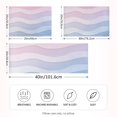 thumbnail image 2 of Yayeee Pillowcase Queen Size Set of 2 Satin Wrinkle Resistant Pillow Case, Light Blue Gradient, 2 of 7