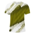 thumbnail image 4 of Afuyipoi Short Sleeve T-Shirt Mens,Crew Neck Comfort Casual Graphic Tees Army Green M, 4 of 6