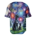 thumbnail image 2 of Happy New Year Great Dane Family Cheer Winter Midnight Firework All Over Print 3D Baseball Shirt Danes Dog Lover Gifts Softball Sport - 02025, 2 of 6