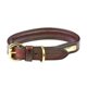 thumbnail image 1 of Weatherbeeta - Collar acolchado de piel para perro (Marrón), 1 of 2