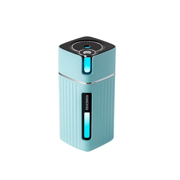 Usb a Mini Usb Humidificadores Portátiles Mini Humidificador, Humidificador de Escritorio Usb, Humidificador Nocturno, Apagado Automático, Modo de Niebla Fría 300Ml, Ultra Silencioso, Adecuado para Co
