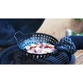 thumbnail image 6 of PitMaster King 5pc Grill Topper BBQ Grilling Matte Black Pan and Tray Set with Tongs and 932F Heat Resistant Gloves, 6 of 6