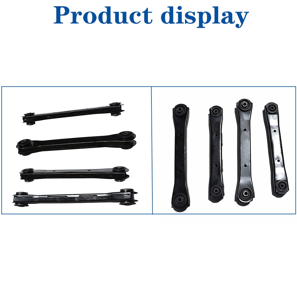 LABLT Upper & Lower Control Arms with Bushings for Dodge RAM 03-09 2500 4 Wheel Drive Fits select: 2008 DODGE RAM 1500 ST/SLT, 2007 DODGE RAM 1500 ST