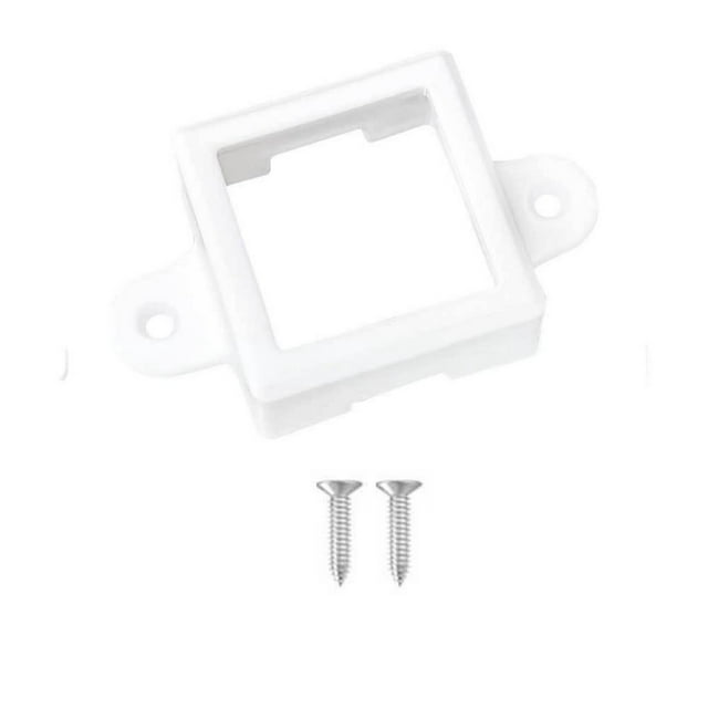 Hearth & Gear Universal Light Bracket Clip For Secure And Adjustable Fixture Installation With Easy Grip Design Clamps for Crafts Two Hole Strap U Bracket 2 Tie Bar Clasp Right Angle Auto Clamp