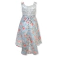 thumbnail image 3 of Bonnie Jean Girls' Floral Dress - blue, 12 (Big Girls), 3 of 3
