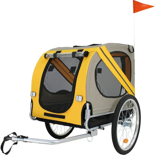 Remolque Carreola Mascota Medianos Grandes Rack & Pack Para Bicicleta