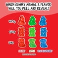 thumbnail image 2 of Juicy Drop Gummy Mystery Cube Candy, Original, Cherry, Blue Raspberry, Apple, 5oz Peg Bag, 2 of 5