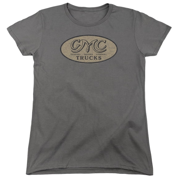 Gmc - Vintage Oval Logo - Women's Short Sleeve Shirt - Medium