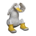 thumbnail image 2 of Estatua de pato, adorno de resina, divertido arte coleccionable, regalo de inauguración de la casa, figura de pato Sentado 11cmx15cm, 2 of 9