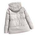 thumbnail image 5 of Winter Coats for Women Winter Coat Warm Thermal Insulated Hooded Jacket With Slim Fit Waist For Cold Weather Windproof Outdoor Activities Casual Fashion Winter Jackets for Women, 5 of 5