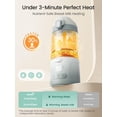 thumbnail image 4 of Grownsy Portable Bottle Warmer, Detachable Travel Milk Warmer with Nipple for Direct Feeding, Dual Heating Modes for Breastmilk & Water, Fast Baby Bottle Warmer on the go, Long Battery Life,Baby Stuf, 4 of 9