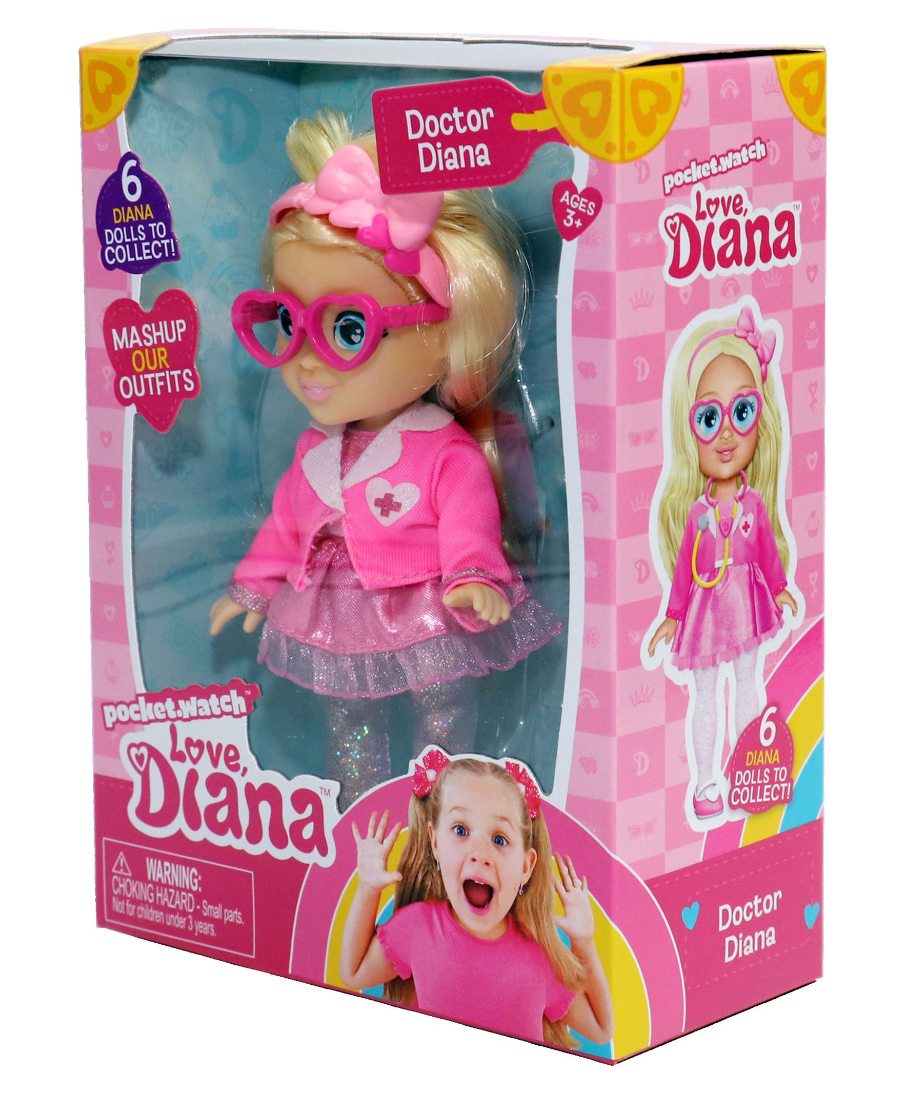 Love, Diana Doctor, 6" Doll - image 3 of 5