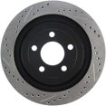 thumbnail image 3 of StopTech Slotted & Drilled Sport Brake Rotor - 2015 Ford Mustang GT - Rear Right, 3 of 4