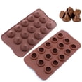 thumbnail image 2 of Molde De Silicón Chocolates De Besos Con 15 Cavidades Vencort Molde De Silicón/ De Chocolates Besos/ Con 15 Cavidades, 2 of 2