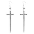 thumbnail image 1 of Pendientes colgantes perfecl Joyas llamativas geniales Plata, 1 of 8