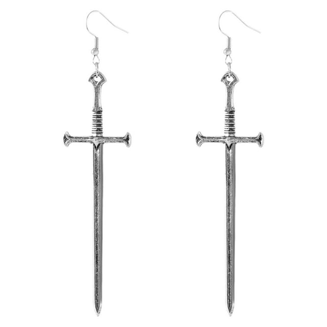 Pendientes colgantes perfecl Joyas llamativas geniales Plata