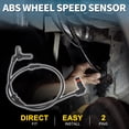 thumbnail image 2 of Sensor de velocidad de rueda ABS para Mercedes-Benz E CLASS W212 Durable No.A2129051902 Sensor de velocidad ABS delantero izquierdo, 2 of 6