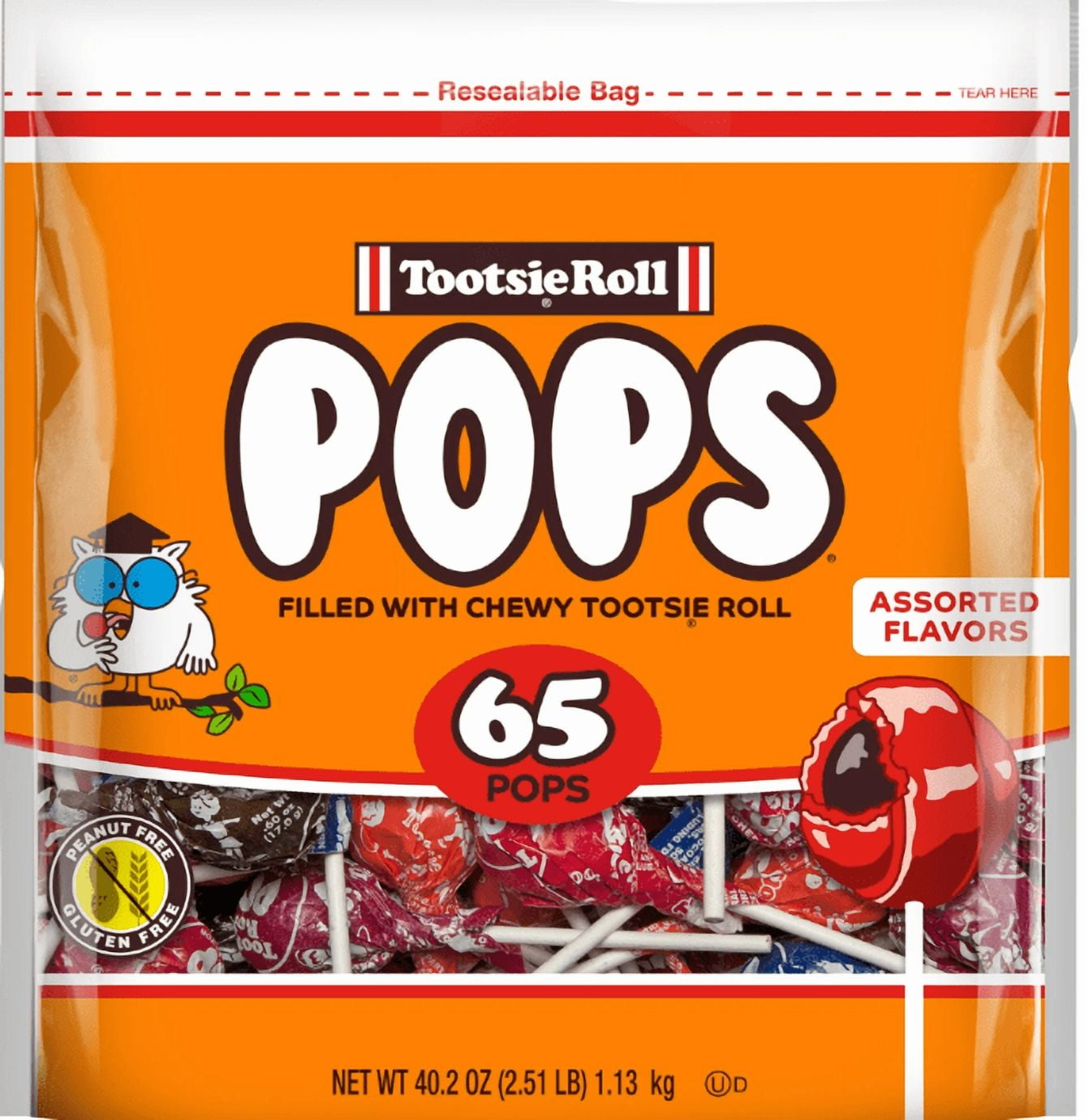 その他 yummy Yummy Lix 6010550 Gluten Free Lollipop, Assorted Flavors - Pack of