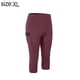thumbnail image 2 of Top deportivo de invierno negro de felpa para mujer, para correr, yoga, de manga larga, elástico, ajustado, con cuello redondo, 4/S,:;:;, 2 of 7