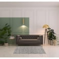 thumbnail image 2 of HomeRoots 553150 4 x 6 ft. Blue Geometric Distressed Rectangle Area Rug, 2 of 5