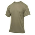 thumbnail image 4 of Rothco Quick Dry Moisture Wicking T-Shirt, Coyote Brown, XL, 4 of 4
