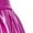 Hot Pink, variant on Doomiva Girls 2-piece Jazz Dance Outfit Set Sequined Long Sleeve Crop Top with Shiny Tutu Skirt Ballroom Dress Set Gold 16