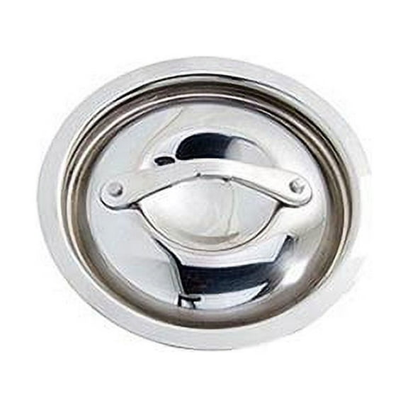 Winco DCL-35 Stainless Steel Lid for 3.5" DCSP Sauce Pan - 1 Each