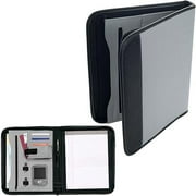 Toppers Executive Full Size 7-Compartment Zippered Padfolio