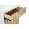 thumbnail image 4 of Origins by Alpine Wood 5 Drawer Larsen Chest in White, 4 of 5