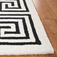 thumbnail image 3 of SAFAVIEH Metro Ivonette Bordered Runner Rug, Ivory/Black, 2'3" x 9', 3 of 8