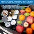 thumbnail image 4 of Lindbes 24 Can Soft-Sided Cooler with Shoulder Strap  Gray, 4 of 7