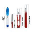 thumbnail image 2 of 4 Pieces Sewing Seam Remover Manual Buttonholes Clothing Stitch Unpick Trimming Scissors Thread Handmade Crafts, 2 of 9