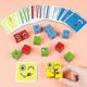 thumbnail image 1 of Kids Educational Toys Emotion Change Expressions Puzzles Cube Table Games Hk, 1 of 3