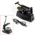 thumbnail image 3 of Digital Label Single Heat Press Machine Clothing LOGO Printing 0-250 110V 450W 13.54*7.76*22.24inch for T-Shirts, Clothing, Bags, 3 of 9