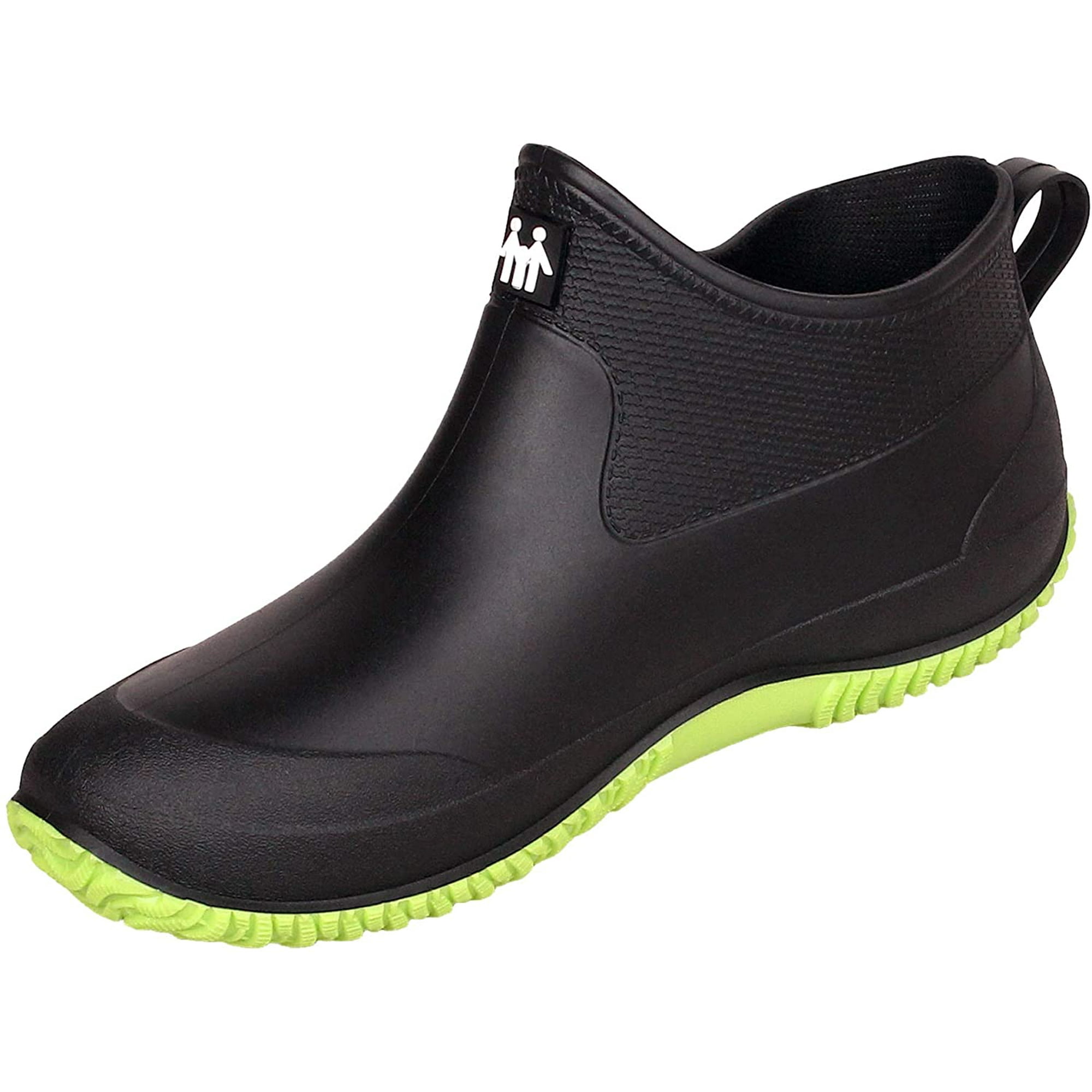 Rain Shoes for Women Waterproof Garden Shoes Mens Rubber Ankle Boots Non Slip Car Wash Footwear Work Booties for Camping Lawn Care Gardening Walmart