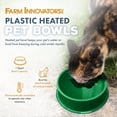 thumbnail image 2 of Tazón de Agua para Mascotas Farm Innovators 1 Cuarto 25W Calefaccionado Verde, 2 of 7