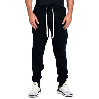 Victorious Men's Slant-Pocket Skinny Jogger Twill Pants JG876