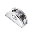 thumbnail image 3 of Glass Shelf Brackets Zinc Alloy Glass Clamp Clip Half Round for 3-8mm 2 Pcs, 3 of 4