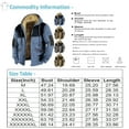 thumbnail image 2 of LISTHA Mens Winter Heavyweight Fleece Sherpa Lined Warm Sweatshirt Big And Tall Zip Up Hoodie Jackets Gray 6XL, 2 of 3