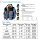 thumbnail image 2 of Men's Color Block Jacket Men's Spring And Autumn Casual Trend Zipper Hooded Jacket 4XL, 2 of 3