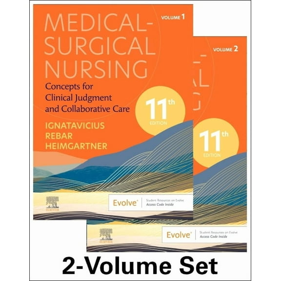 Medical-Surgical Nursing: Concepts for Clinical Judgment and Collaborative Care, 2-Volume Set, (Paperback)