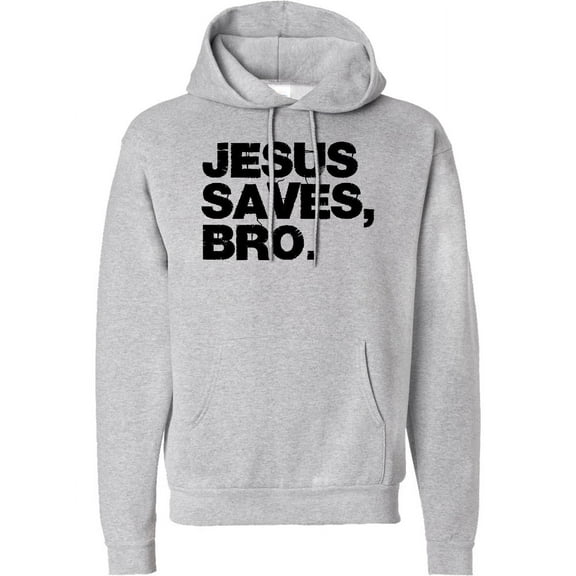Inktastic Jesus Saves, Bro. Adult Hoodie Sweatshirt