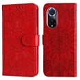 thumbnail image 5 of Funda tipo cartera GANGXUN para Honor 50 , diseño girasol, cuero PU, soporte, cierre magnético, tarjetero, 5 of 5