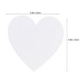 thumbnail image 2 of 6pcs Forma de corazón Tableros de dibujo de algodón Tablero de pintura al óleo Bocetos de lienzo, 2 of 7