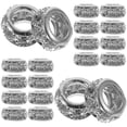 thumbnail image 1 of 20pcs Jewelry Making Rondelle Spacer Beads DIY Bracelets Beads Copper Rhinestone Beads, 1 of 8