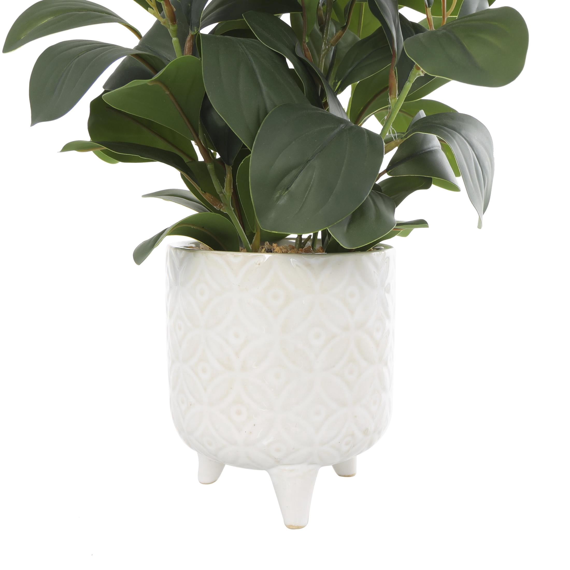 DecMode 14" Artificial Hosta Plant